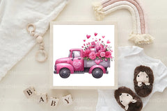 Valentine Truck Clipart Bundle 7 - CraftNest - Digital Crafting and Art