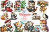 Cat Clipart Bundle for Creative Projects