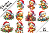 Christmas Cute Duck Clipart Bundle