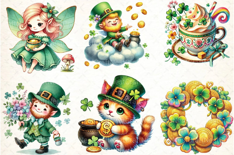 St. Patrick's Day Clipart Bundle 67 - CraftNest - Digital Crafting and Art