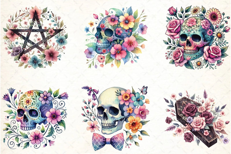 Spring Books Purple Clipart Bundle 1 - CraftNest - Digital Crafting and Art