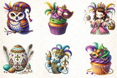 Mardi Gras Clipart Bundle - CraftNest - Digital Crafting and Art