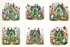 Easter Home Clipart Bundle - CraftNest - Digital Crafting and Art