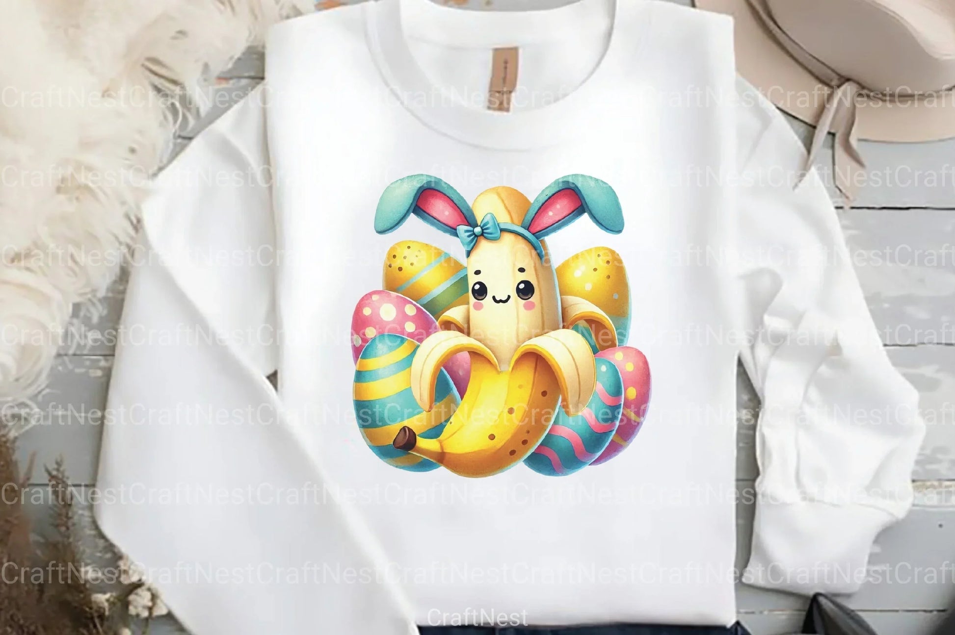 Easter Banana Clipart Bundle 4 - CraftNest - Digital Crafting and Art