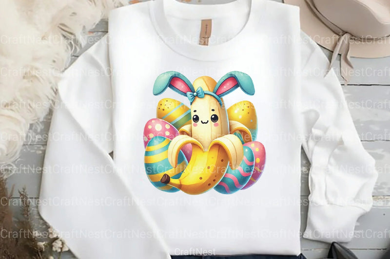 Easter Banana Clipart Bundle 4 - CraftNest - Digital Crafting and Art