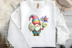 Cute Easter Gnome Clipart Bundle 99 - CraftNest - Digital Crafting and Art