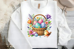 Easter Egg Basket Clipart Bundle - CraftNest - Digital Crafting and Art