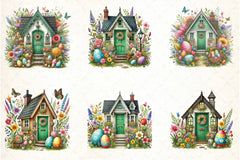 Easter Home Clipart Bundle - CraftNest - Digital Crafting and Art
