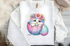 Easter Cats Clipart Bundle - CraftNest - Digital Crafting and Art