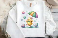 Vintage Easter Duck Clipart Bundle 2 - CraftNest - Digital Crafting and Art