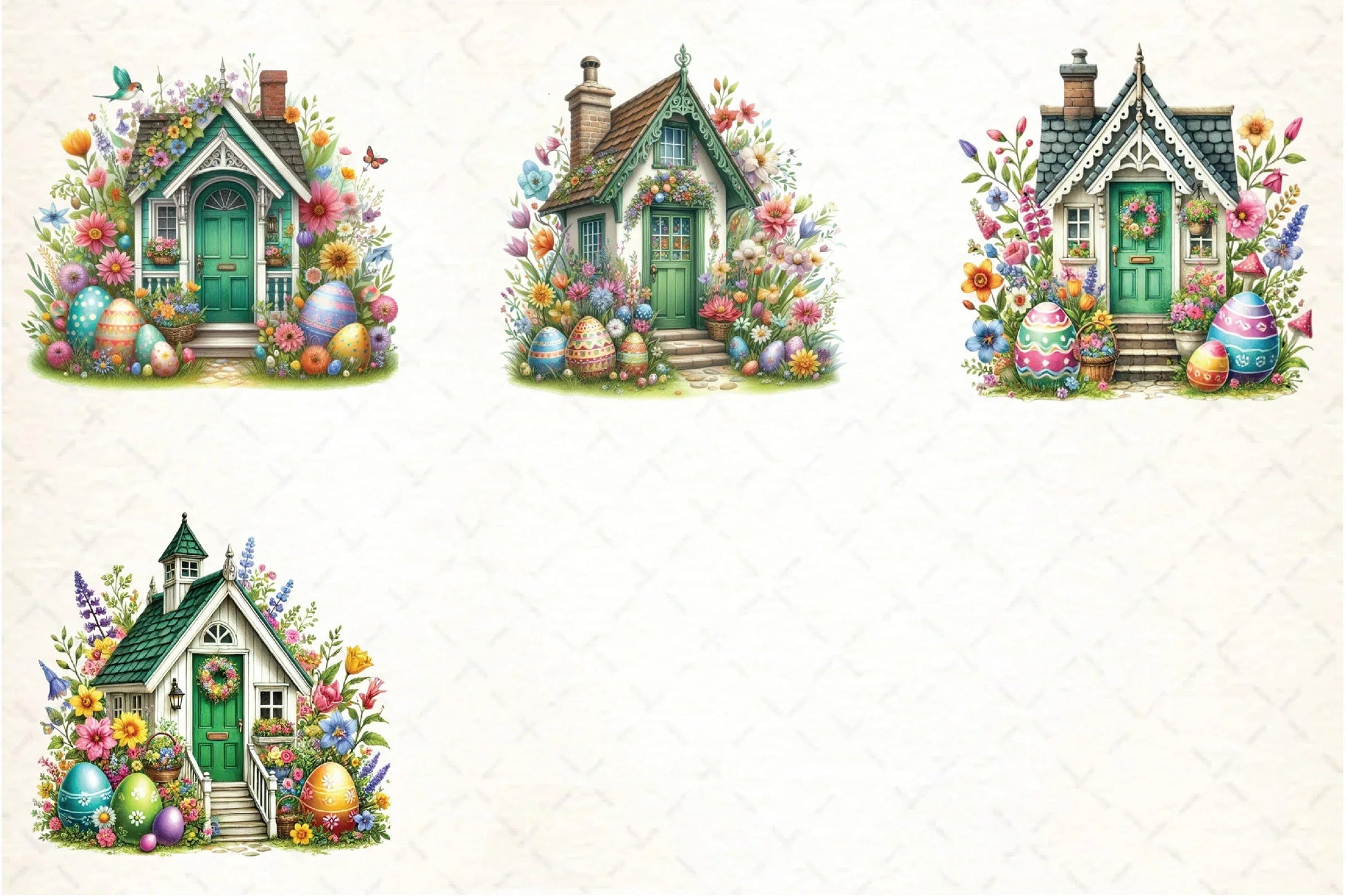 Easter Home Clipart Bundle - CraftNest - Digital Crafting and Art