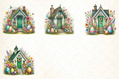 Easter Home Clipart Bundle - CraftNest - Digital Crafting and Art