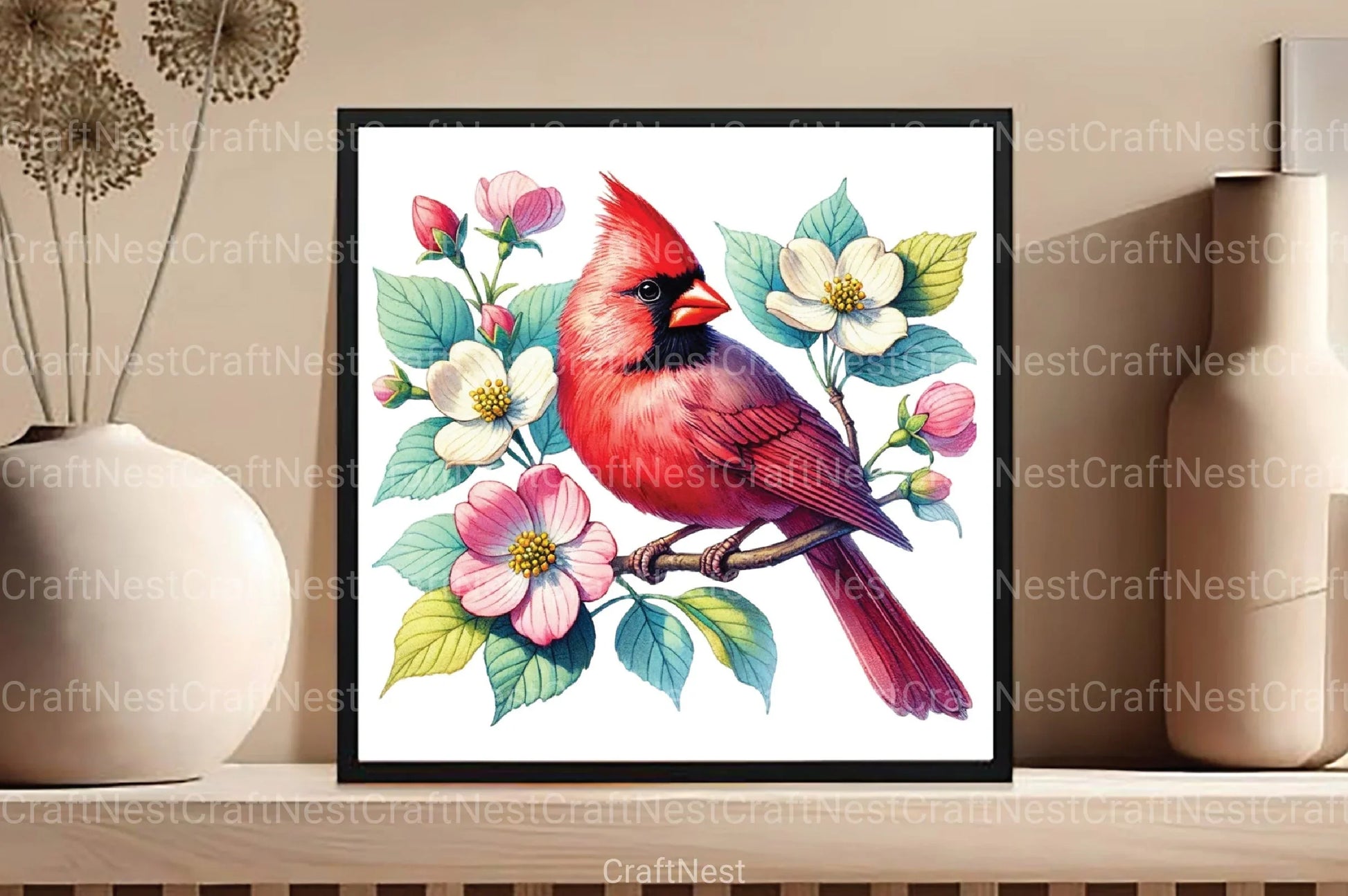 Spring Birds Clipart Bundle 99 - CraftNest - Digital Crafting and Art