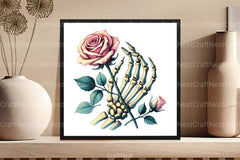 Gothic Spring Clipart Bundle 8 - CraftNest - Digital Crafting and Art