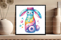 Cute Easter Drinks Clipart Bundle 3 - CraftNest - Digital Crafting and Art