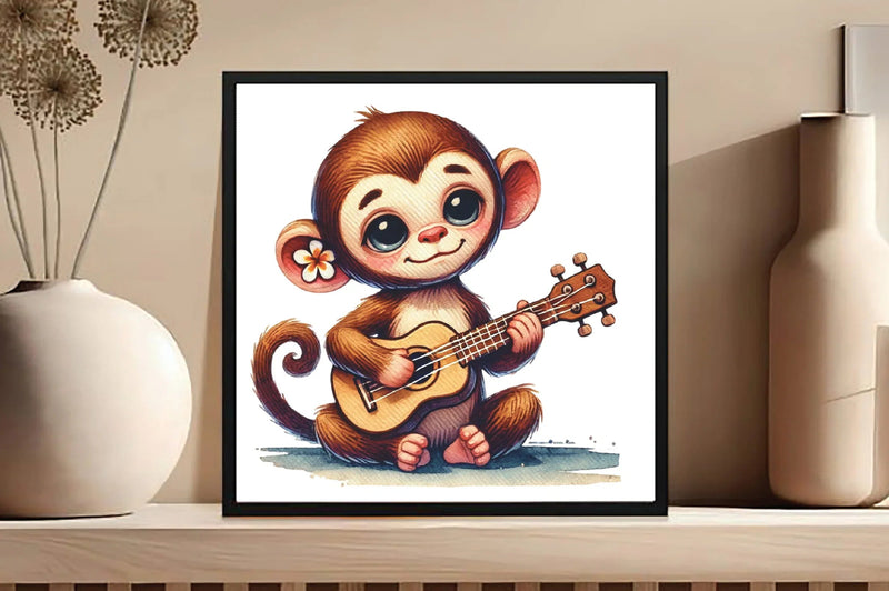 Monkey Clipart Bundle - CraftNest - Digital Crafting and Art