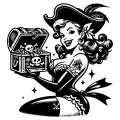 Ink Drawn Black Pin Up Clipart Bundle - CraftNest - Digital Crafting and Art