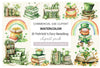 St Patrick's Day Reading Clipart Bundle 3