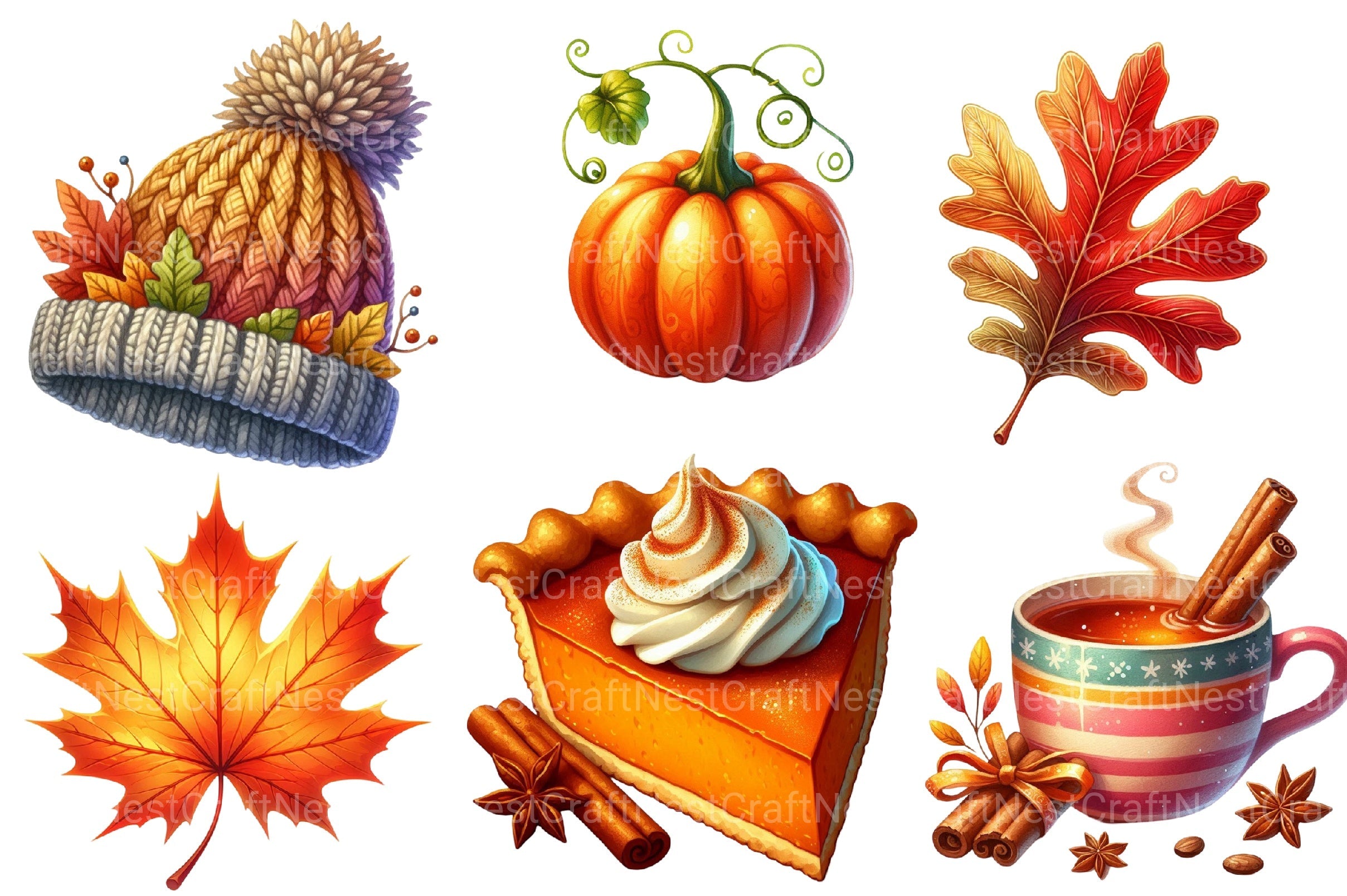 Autumn Clipart Bundle 4