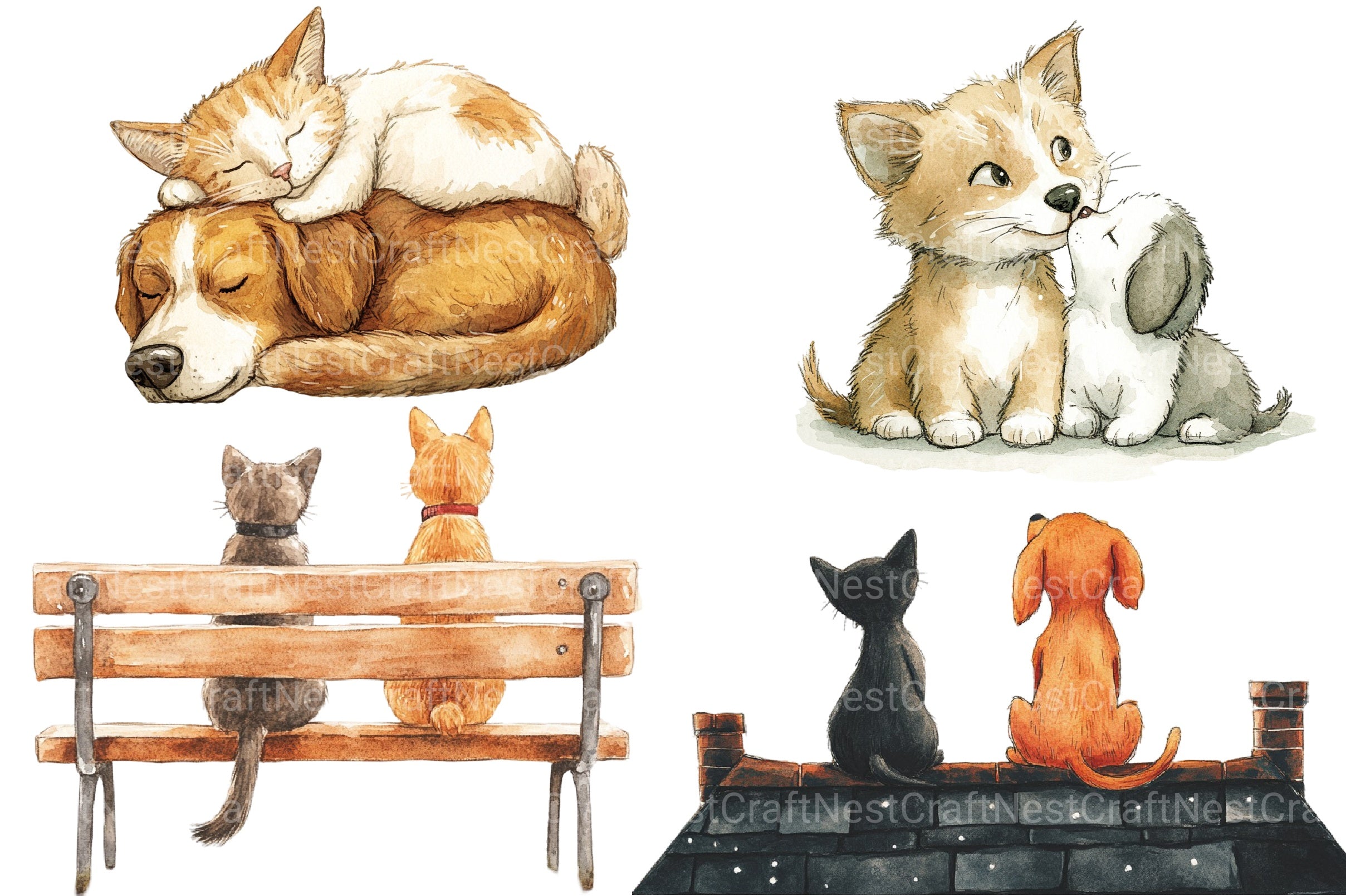 Friendship Clipart Bundle