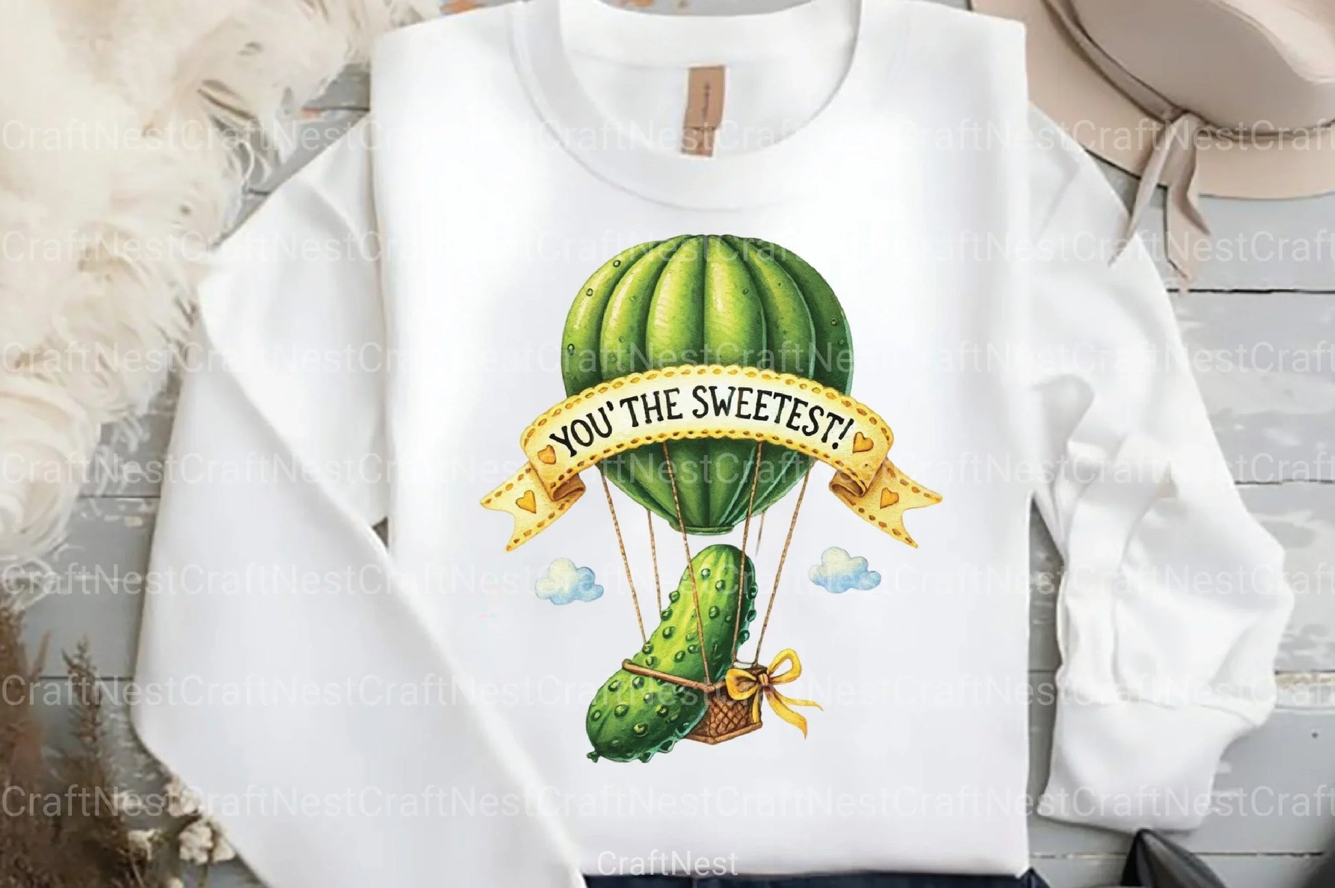 Cute Pickle Valentine's Clipart Bundle - CraftNest - Digital Crafting and Art