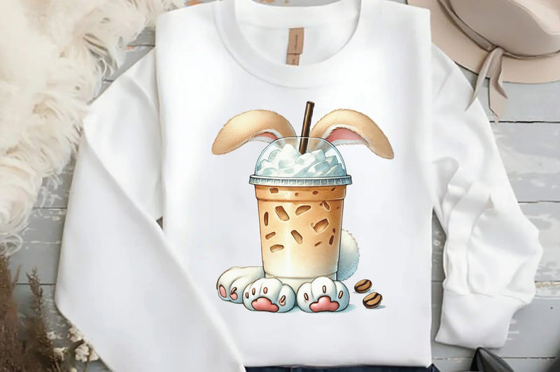 Easter Iced Coffee Clipart Bundle - CraftNest - Digital Crafting and Art