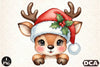 Christmas Reindeer Clipart Bundle
