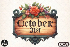 October 31st Halloween Clipart Bundle - CraftNest - Digital Crafting and Art