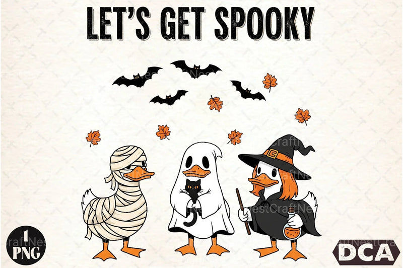 Spooky Halloween Goose Clipart Bundle 99 - CraftNest - Digital Crafting and Art