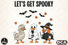 Spooky Halloween Goose Clipart Bundle