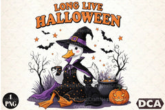 Halloween Goose Witch Clipart Bundle - CraftNest - Digital Crafting and Art