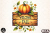Welcome Fall Clipart Bundle