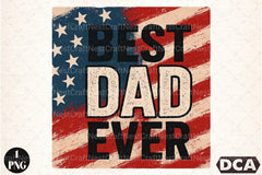 Patriotic Best Dad Ever Clipart Bundle 2 - CraftNest - Digital Crafting and Art
