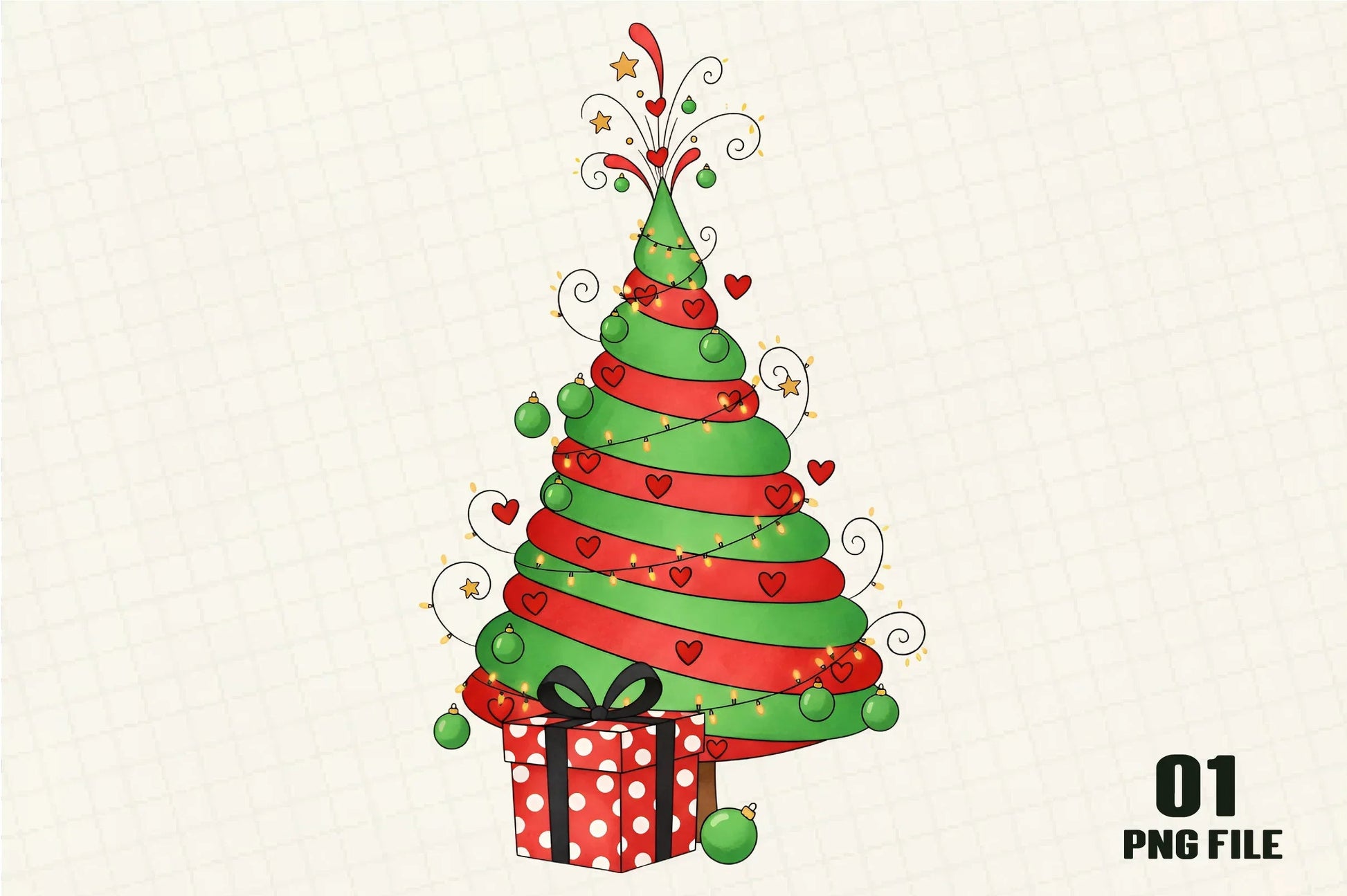 Christmas Tree Clipart Bundle - CraftNest - Digital Crafting and Art
