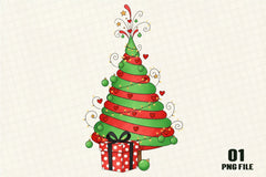 Christmas Tree Clipart Bundle - CraftNest - Digital Crafting and Art