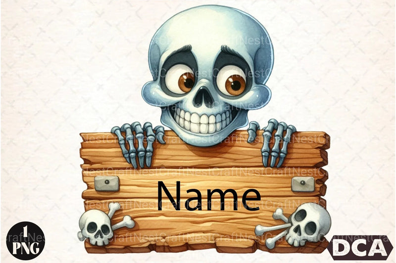 Funny Skeleton Peeking Clipart Bundle 67 - CraftNest - Digital Crafting and Art