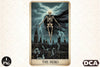 Hero Halloween Tarot Card Clipart Bundle