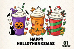 Happy Hallothanksmas Clipart Bundle - CraftNest - Digital Crafting and Art