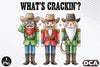 Crackin' Cowboy Christmas Clipart Bundle