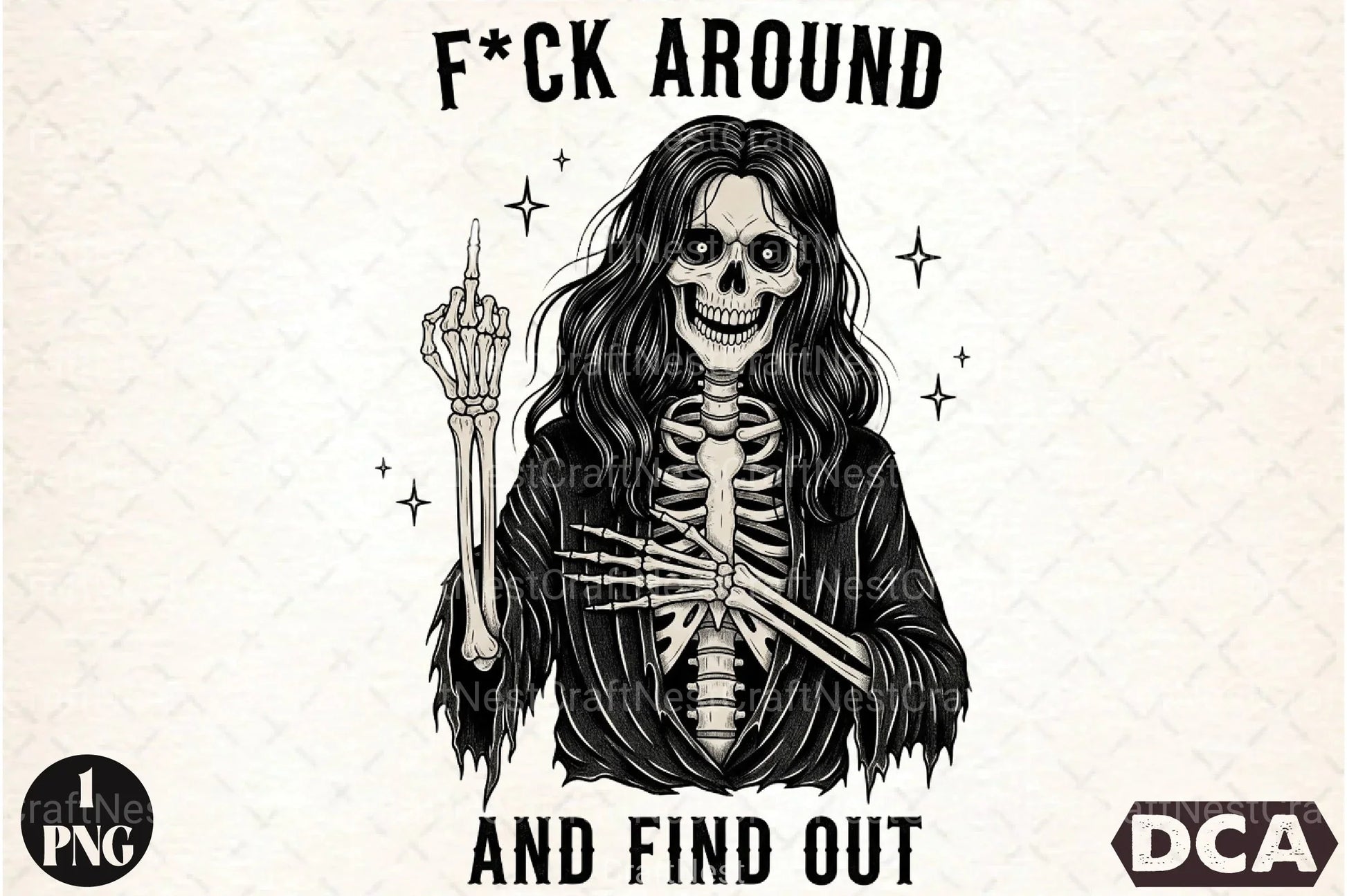 Funny Halloween Sassy Skeleton Clipart Bundle - CraftNest - Digital Crafting and Art