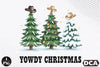 Western Christmas Country Clipart Bundle