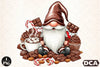 Sweet Chocolate Gnomes Clipart Bundle