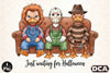 Funny Halloween Goose Clipart Bundle