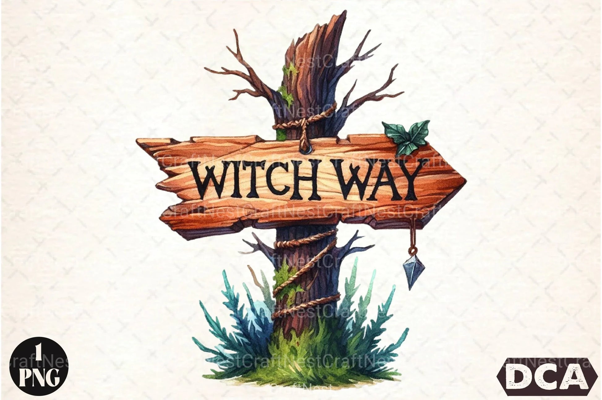 Witch Way Clipart Bundle - CraftNest - Digital Crafting and Art