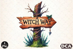 Witch Way Clipart Bundle - CraftNest - Digital Crafting and Art