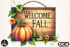 Welcome Fall Clipart Bundle