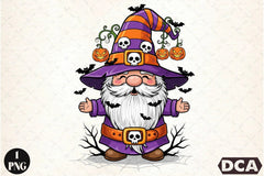 Halloween Gnome Clipart Bundle - CraftNest - Digital Crafting and Art