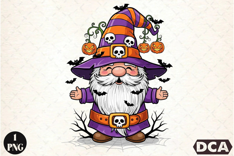 Halloween Gnome Clipart Bundle - CraftNest - Digital Crafting and Art
