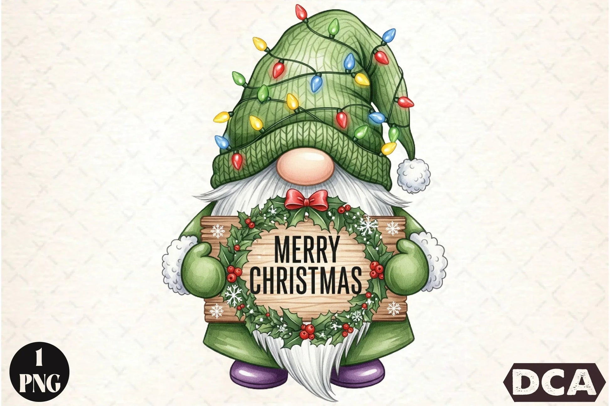 Merry Christmas Gnomes Clipart Bundle - CraftNest - Digital Crafting and Art