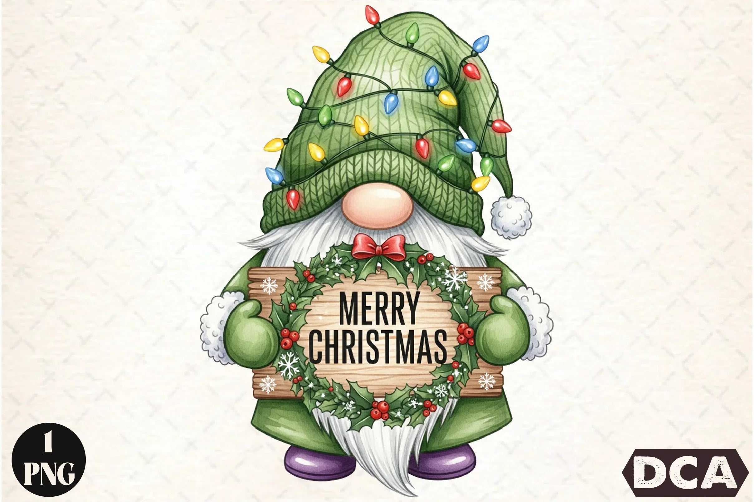 Merry Christmas Gnomes Clipart Bundle - CraftNest - Digital Crafting and Art